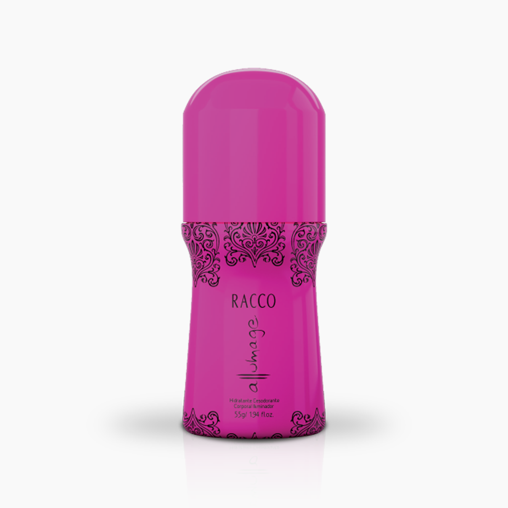 1195 Hidratante Desodorante Corporal Iluminador Allumage Racco, 55g