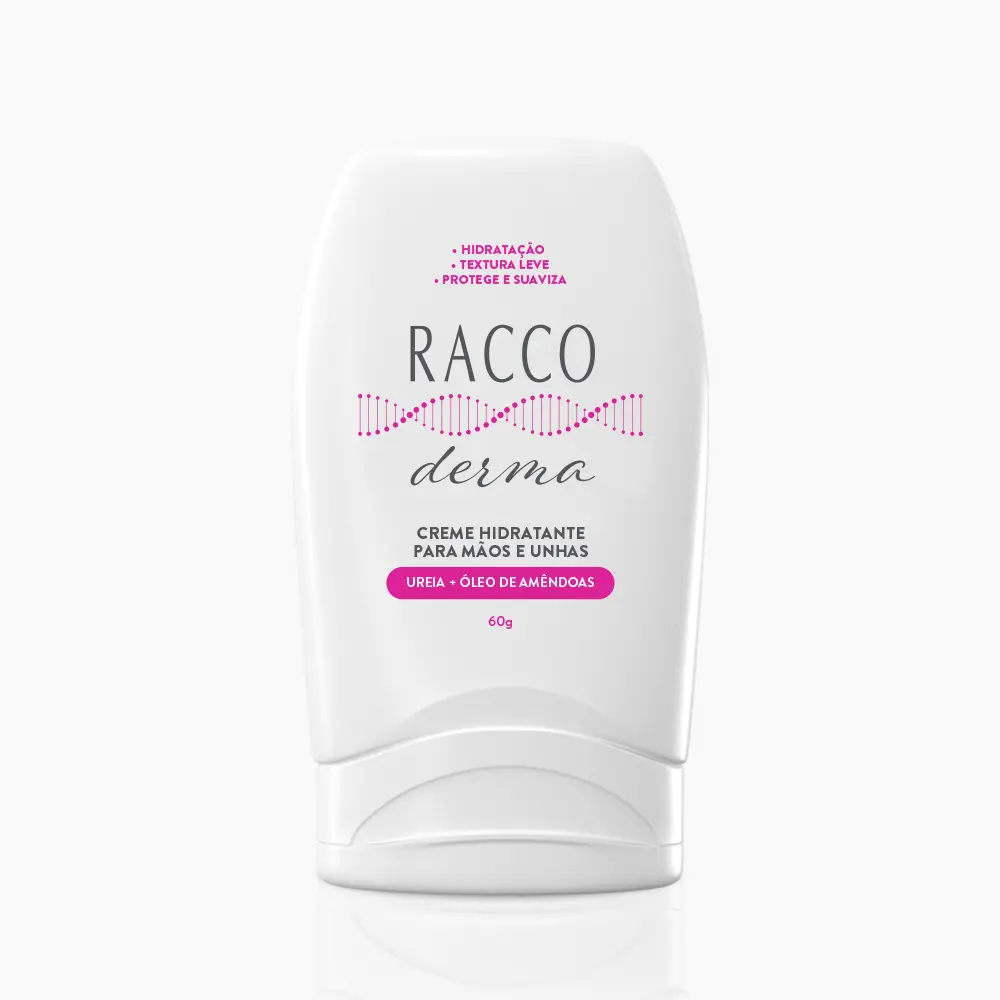 Creme Hidratante para Mãos e Unhas RaccoDerma, 60G