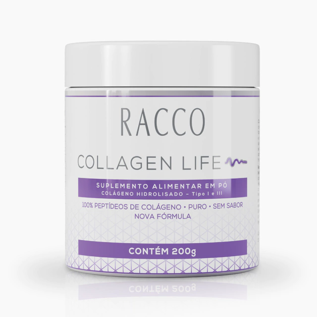 928 IOS Collagen Life - Colágeno Hidrolisado em Pó Racco, 200g