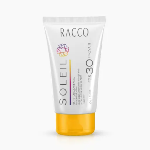 [3059] 3059 Protetor Solar Facial FPS 30 Soleil Racco, 40g