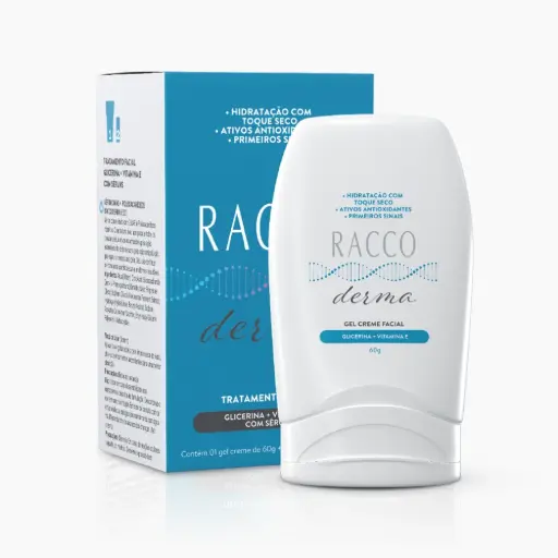 [5531] 5531 Gel Creme Facial Glicerina + Vitamina E RaccoDerma, 60g
