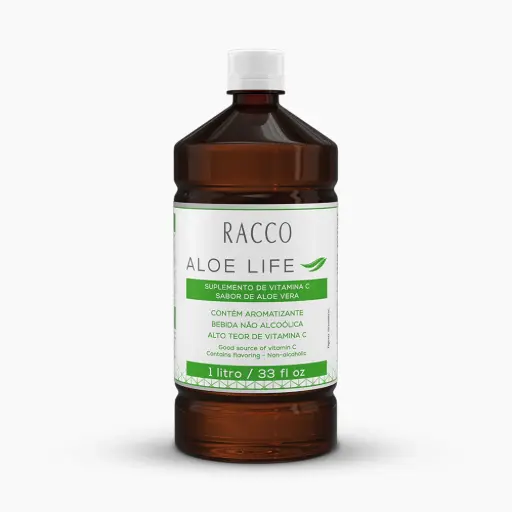 [949] 949 IOS Aloe Life - Suplemento Pronto para Beber com Vitamina C - Sabor Aloe Vera Racco, 1l