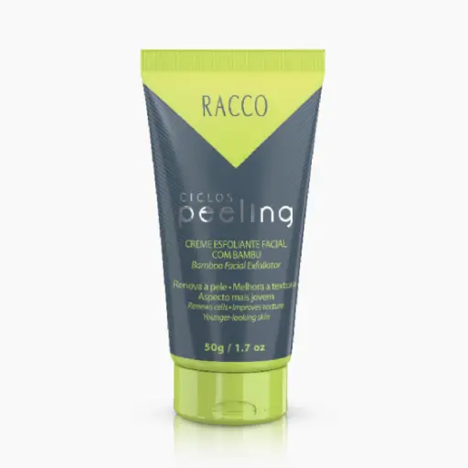 [1440] Creme Esfoliante Facial com Bambu Ciclos Peeling Racco, 50g